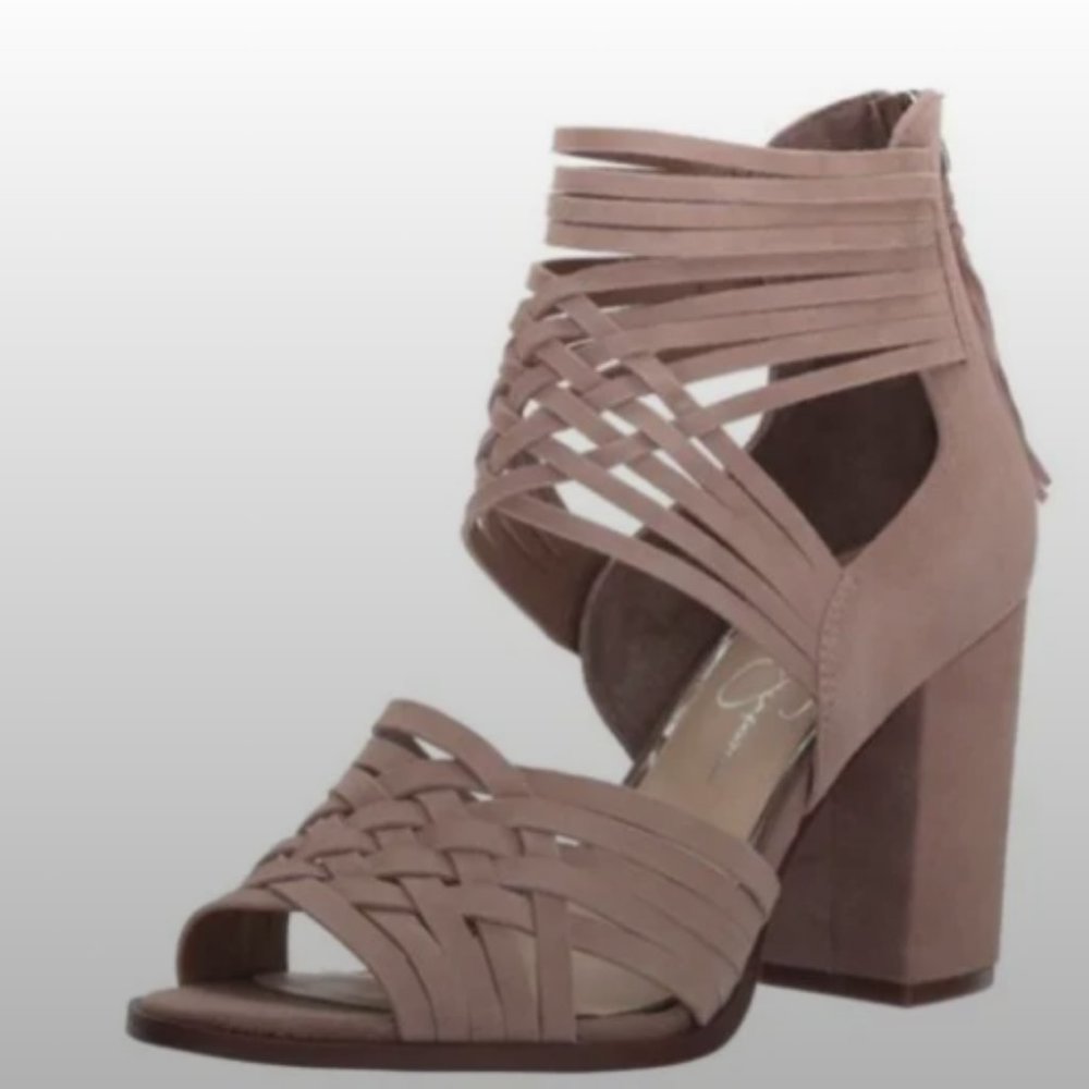 Jessica Simpson Railynn Suede Heels, Size 7.5